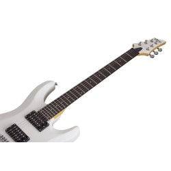 Schecter 432 Electric Guitar C-6 Deluxe - Satin White (SWHT)