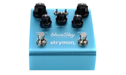 Strymon BlueSkyReverb Reverberator Pedal - Power Supply Included