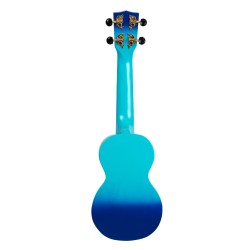 Mahalo MD1HABUB Ukulele Soprano " Hawaii " Designer Series Blue Burst with Bag