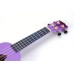 Mahalo Ukulele Soprano " Hawaii " Designer Series Purple Burst with Bag