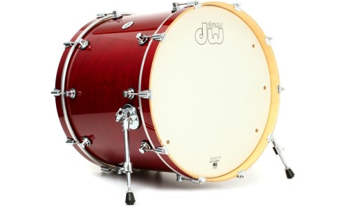 DW Drums DDLG2215CS Design Series 5-Piece Shell Pack - Cherry Stain - Cymbals & Hardware Not Included