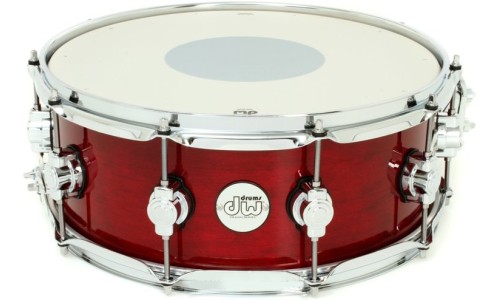 DW Drums DDLG2215CS Design Series 5-Piece Shell Pack - Cherry Stain - Cymbals & Hardware Not Included