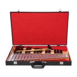 Power Beat 8032NC Xylophone 32 Key Aluminum Bar - Include Mallet and Hardcase