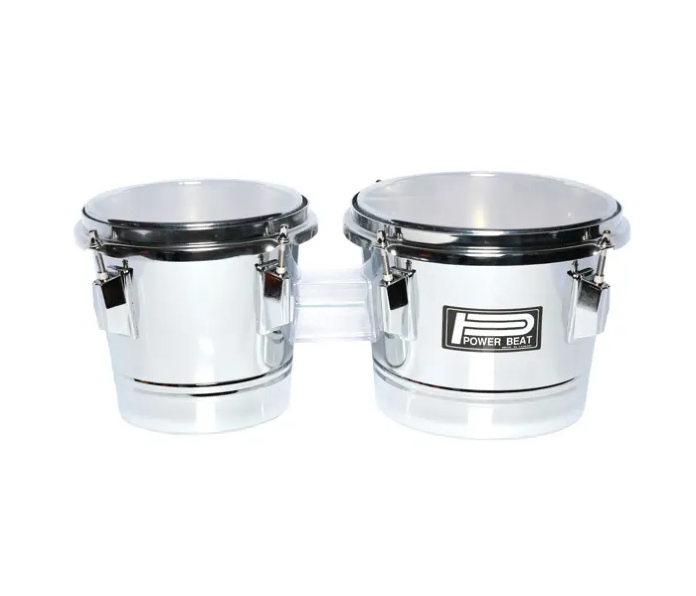 Power Beat BG27 Bongo Metal Shell - Chrome