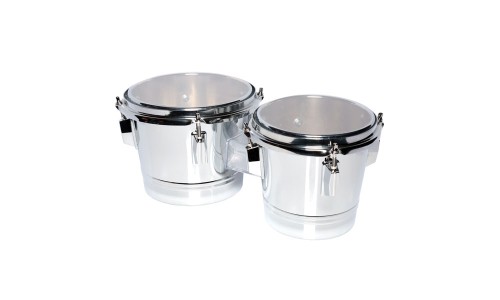 Power Beat BG27 Bongo Metal Shell - Chrome