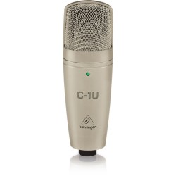 Behringer C-1U Studio Condenser USB Microphone