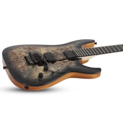 Schecter 3634 Electric Guitar C-6 Pro FR - Charcoal Burst (CB)