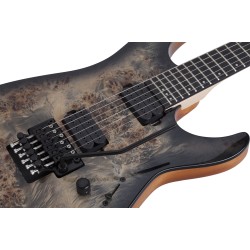 Schecter 3634 Electric Guitar C-6 Pro FR - Charcoal Burst (CB)