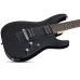 Schecter 437 Electric Guitar C-7 Deluxe - Satin Black (SBK) Schecter 437 Electric Guitar C-7 Deluxe - Satin Black (SBK)