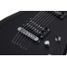 Schecter 437 Electric Guitar C-7 Deluxe - Satin Black (SBK) Schecter 437 Electric Guitar C-7 Deluxe - Satin Black (SBK)