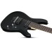 Schecter 437 Electric Guitar C-7 Deluxe - Satin Black (SBK) Schecter 437 Electric Guitar C-7 Deluxe - Satin Black (SBK)