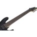Schecter 437 Electric Guitar C-7 Deluxe - Satin Black (SBK) Schecter 437 Electric Guitar C-7 Deluxe - Satin Black (SBK)