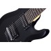 Schecter 437 Electric Guitar C-7 Deluxe - Satin Black (SBK) Schecter 437 Electric Guitar C-7 Deluxe - Satin Black (SBK)