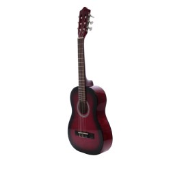 Carlos C34N-RDS Classical Guitar Shaded Red 1/2 Size - Red