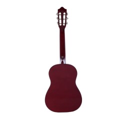 Carlos C34N-RDS Classical Guitar Shaded Red 1/2 Size - Red