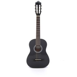 Carlos C34S-BK Acoustic Guitar 1/2 Size - Black