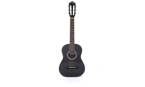 Carlos C34S-BK Acoustic Guitar 1/2 Size - Black