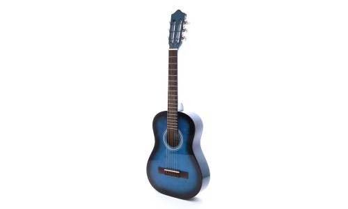 Carlos C34S-BLS Acoustic Guitar 1/2 Size - Shaded Blue