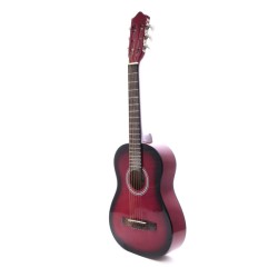 Carlos C34S-RDS Acoustic Guitar 1/2 Size - Shaded Red