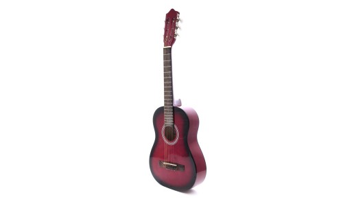 Carlos C34S-RDS Acoustic Guitar 1/2 Size - Shaded Red