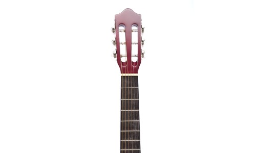 Carlos C34S-RDS Acoustic Guitar 1/2 Size - Shaded Red