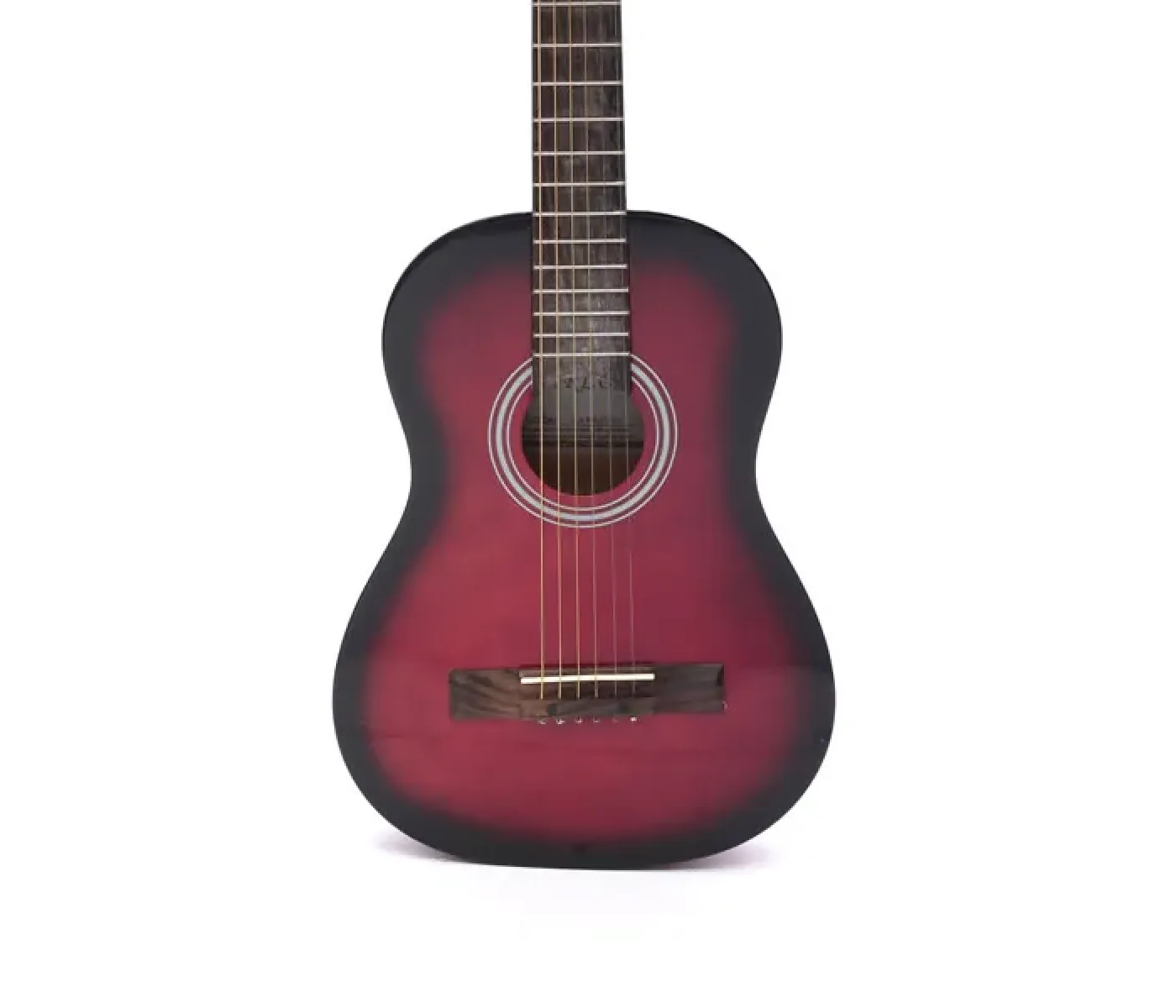 Carlos C34S-RDS Acoustic Guitar 1/2 Size - Shaded Red