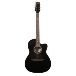 Carlos C901BK Acoustic Guitar - Black