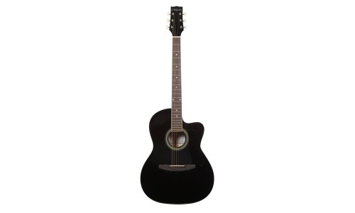 Carlos C901BK Acoustic Guitar - Black