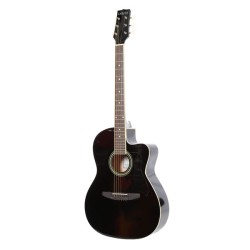 Carlos C901BK Acoustic Guitar - Black