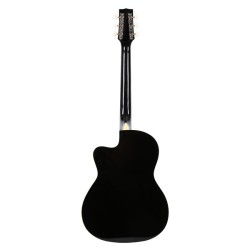 Carlos C901BK Acoustic Guitar - Black