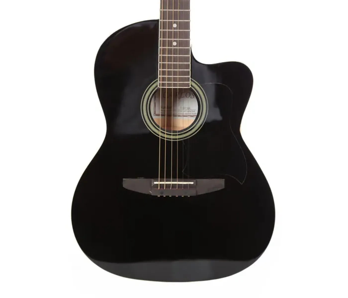 Carlos C901BK Acoustic Guitar - Black