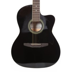 Carlos C901BK Acoustic Guitar - Black