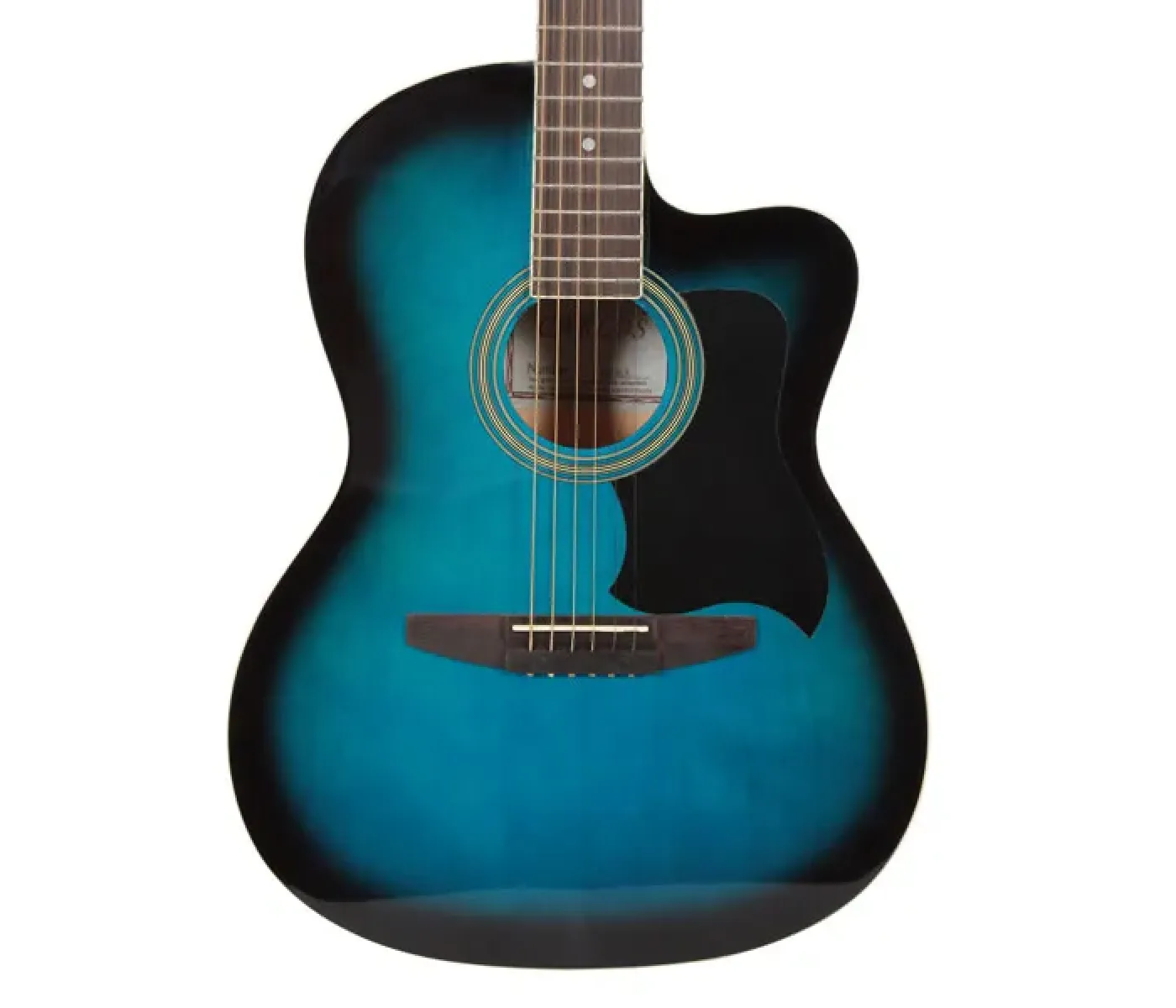 Carlos C901BLS Acoustic Guitar - Shaded Blue