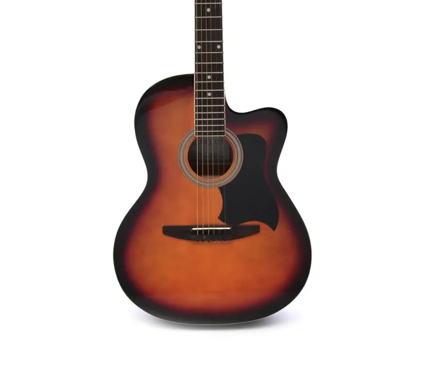 Carlos Acoustic Guitar - Sunburst_B stock Carlos Acoustic Guitar - Sunburst_B stock