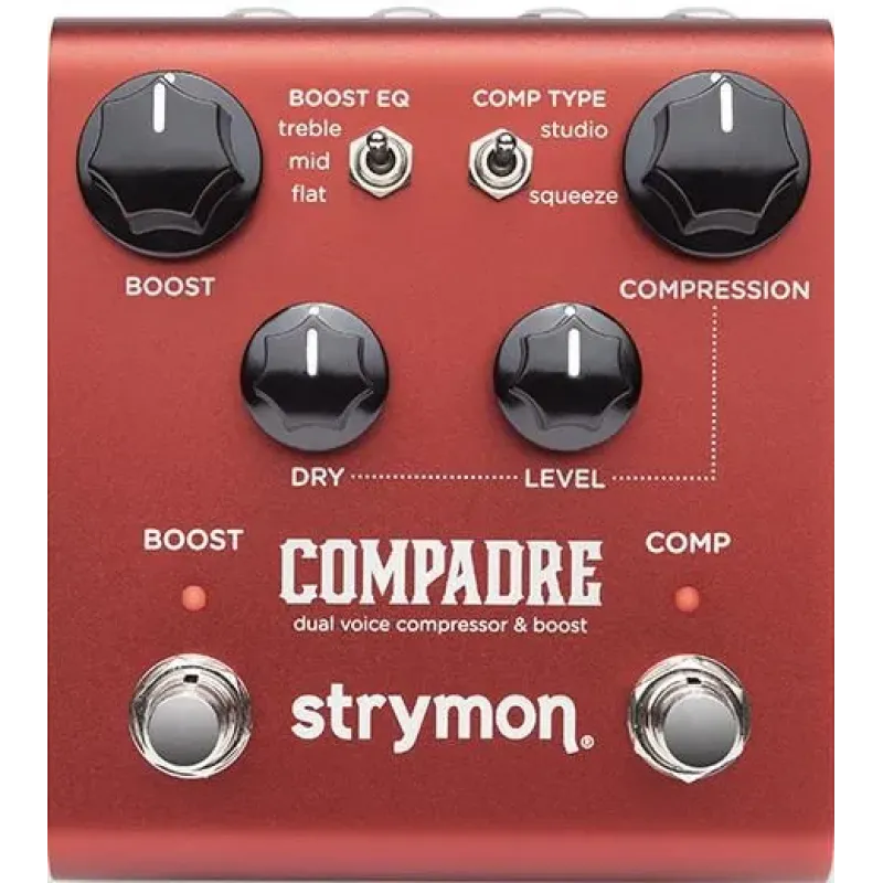 Strymon Compadre Dual Voice Compressor & Boost - Power Supply Included Strymon Compadre Dual Voice Compressor & Boost - Power Supply Included