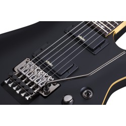 Schecter 3661 Electric Guitar Demon-6 FR - Aged Black Satin (ABSN)