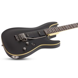 Schecter 3661 Electric Guitar Demon-6 FR - Aged Black Satin (ABSN)