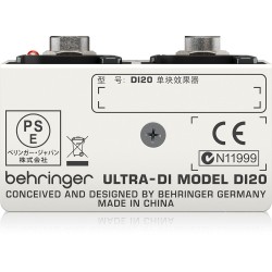 Behringer Ultra-DI DI20 2-channel Active Direct Box / Splitter