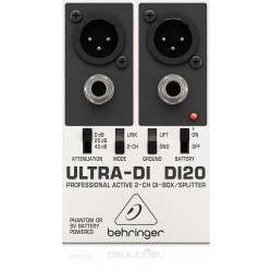 Behringer Ultra-DI DI20 2-channel Active Direct Box / Splitter