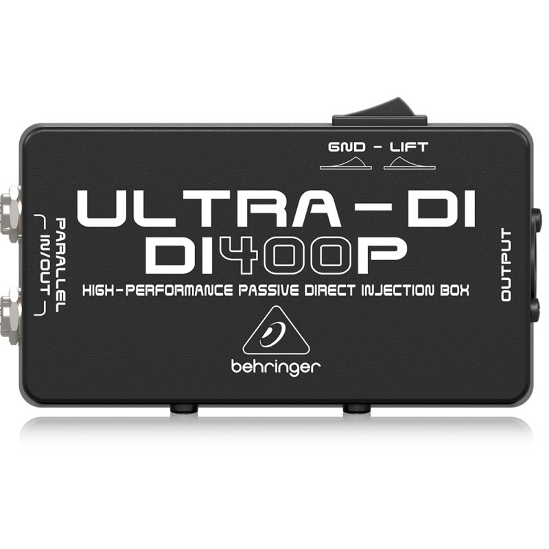 Behringer Ultra-DI DI400P 1-channel Passive Instrument Direct Box