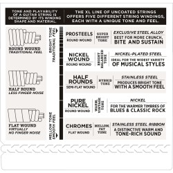 D'Addario EXL160M Nickel Wound Bass 4-Strings Medium - 50-105