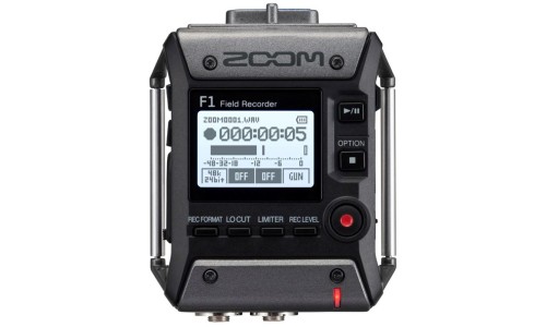 Zoom F1-SP Field Recorder and Shotgun Mic