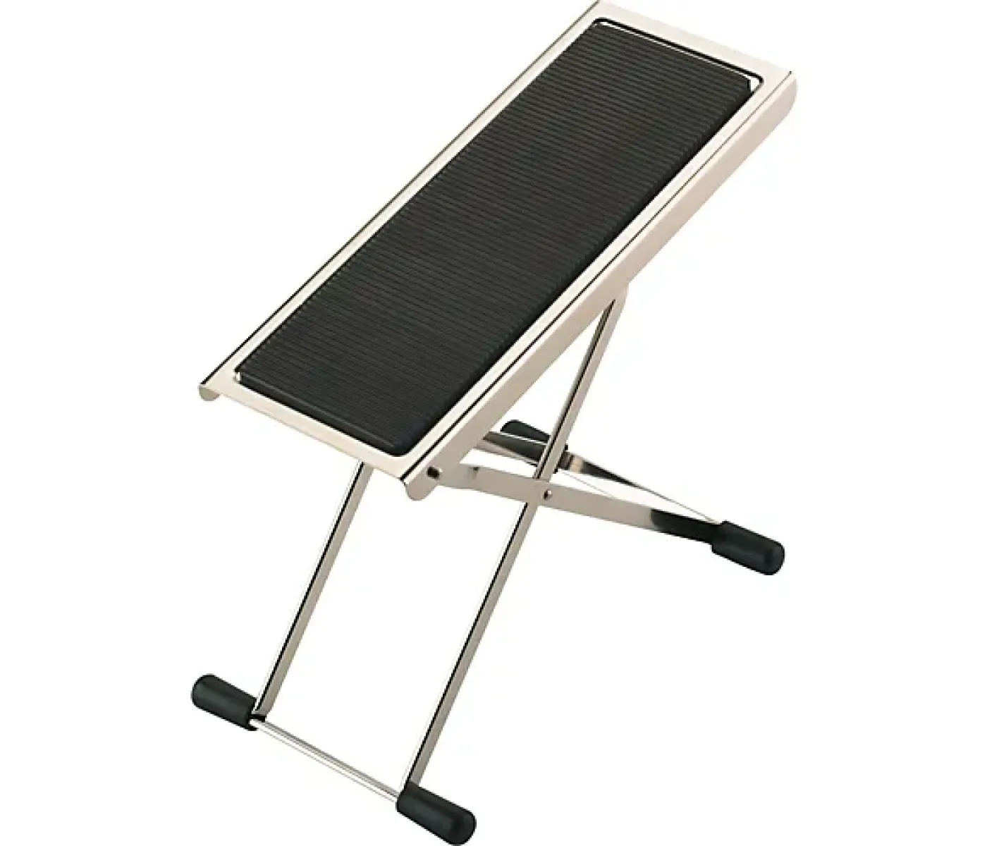 Power Beat GFS-111/N Guitar Foot Stool - Chrome