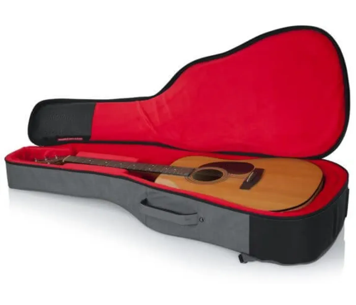 Gator GT-ACOUSTIC-GRY Transit Acoustic Guitar Bag - Light Grey