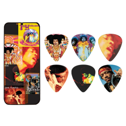 Jim Dunlop JH-PT08H Jimi Hendrix™ Frontline Heavy Gauge - 6 Picks