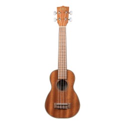 Kala Gloss Mahogany Long Neck Soprano Ukulele - Included Bag