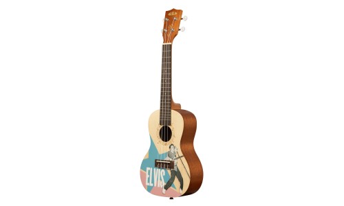 Kala Learn To Play Elvis Presley Concert Ukulele Starter Kit - Rockabilly