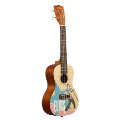 Kala Learn To Play Elvis Presley Concert Ukulele Starter Kit - Rockabilly