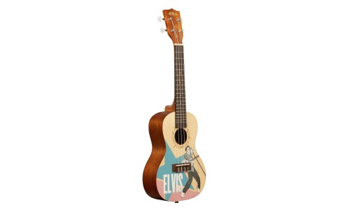 Kala Learn To Play Elvis Presley Concert Ukulele Starter Kit - Rockabilly