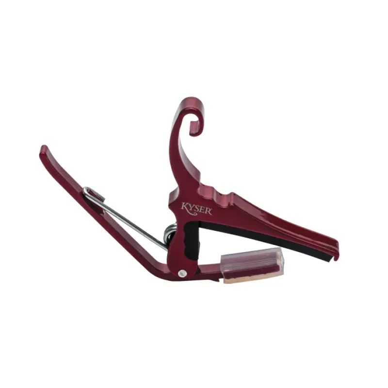 Kyser KG6RA Acoustic 6 Strings Quick-Change Capo - Red Kyser KG6RA Acoustic 6 Strings Quick-Change Capo - Red